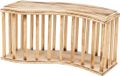 Trixie Hooiruif met deksel - Gevlamd hout - 37X13X19 CM