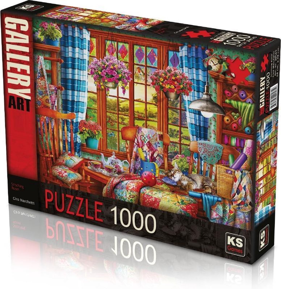 KS Games Stitching Room Puzzel 1000 Stukjes