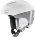 Uvex Ultra Pro Skihelm voor volwassenen, uniseks, wit/grijs, 51-55 cm