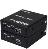 HDMI-extender Icecat HDMI-extender via CAT5E/6-kabel tot 150 meter netwerkaansluiting via IP