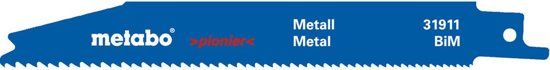 Metabo Reciprozaagbladen Metaal Serie Pionier 150x 0,9 mm BiM Progressief - 2 stuks