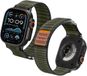 Spigen WBF0 Bandje Geschikt voor Apple Watch 1/2/3/4/5/6/7/8/9/10/11/SE/Ultra 49MM / 46MM / 45MM / 44MM / 42MM - Groen
