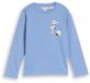 Tom Tailor T-shirt met lange mouwen en Peanuts-print op de rug - Maat 128/134 - Light Blue