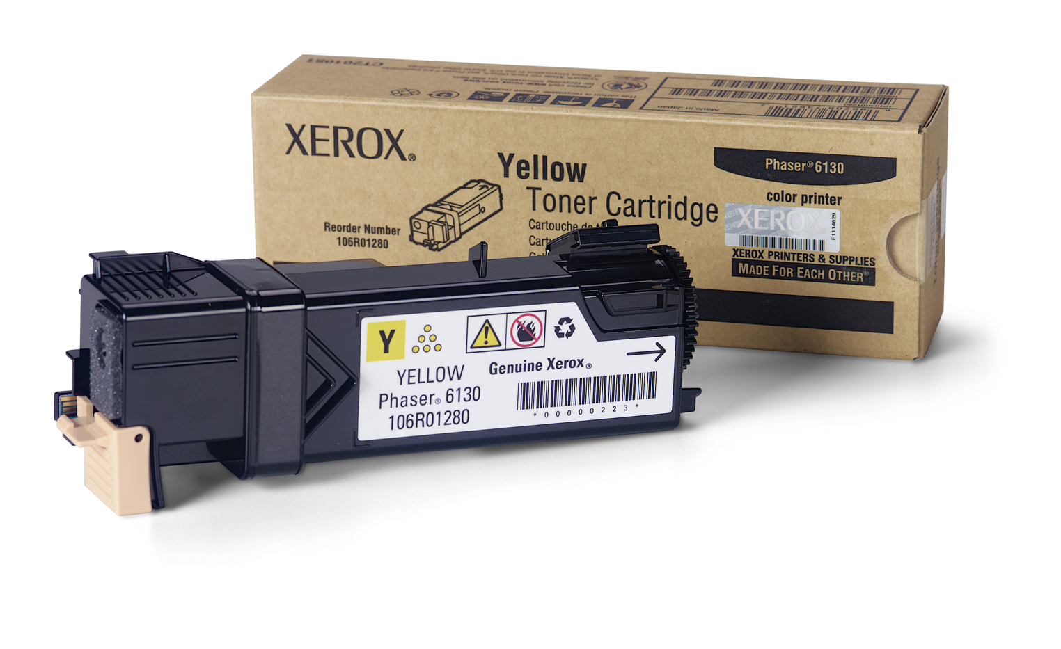 Xerox Gele Tonercartridge, Phaser 6130