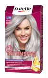 Palette Intensieve Cream Color U71 zilvergrijs, permanente haarkleur met macadamia-olie en amandelolie, dekt 100% van de grijze haren en wortels voor stralende kleur, 3 stuks