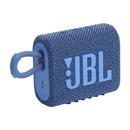 JBL GO 3 Eco draadloze Bluetooth-luidspreker in blauw