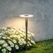 doporro Luminaire extérieur Applique murale extérieur, 6W LED Lampadaire, 3000K Luminaire extérieur Lampadaire, Borne extérieure 80.4CM IP65 Gris sable foncé StellaeLights