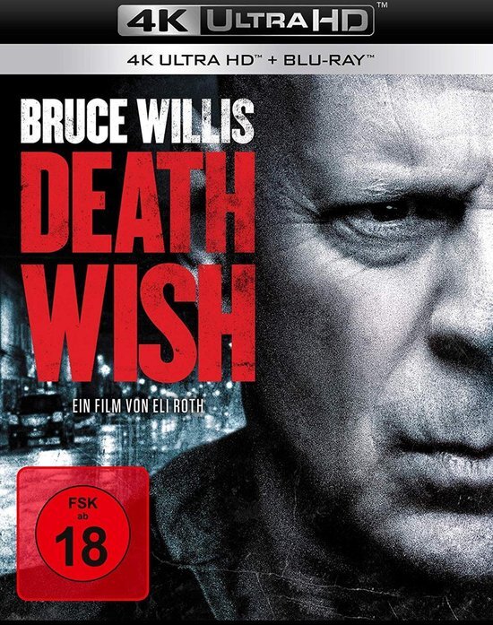 - Death Wish (2017) (Ultra HD Bluray & Bluray blu-ray (4K)