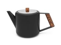 Bredemeijer Duet Design Boston Theepot - 1.1L - Mat Noir - Dubbelwandig