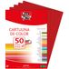 Fixo Paper 1110356 - verpakking met karton, A4, karmijnrood, 180 g, 50 stuks