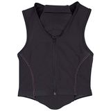 PFIFF 102842 'Beschermengel' rugbeschermer voor kinderen, maat XL, zwart/roze