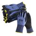 Unigloves Nitrex 241PC18 herbruikbare handschoenen met PU palmcoating en ultra lichtgewicht snijbestendige voering, in blauw/zwart