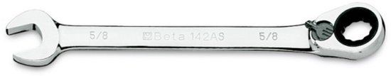 Beta 142AS 7/16 Ratelringsteeksleutel - Omschakelbaar - 7/16"