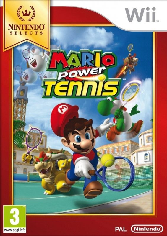 Nintendo Wii - New Play Control! Mario Power Tennis - (Franse verpakking, Engelse game)