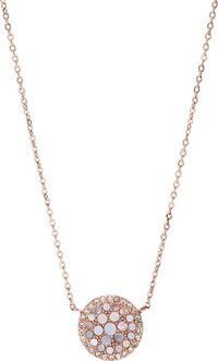 Fossil Vintage Glitz JF01740791 Damesketting - Roségoud - 40 cm