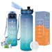 Vikaster Fles, drinkfles 1 l, drinkfles voor fiets, drinkfles geschikt voor koolzuurhoudende dranken, sportfles voor kinderen, fiets, school, fitness, outdoor
