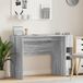 Maison Exclusive Bureau exclusif - Structure en panneaux de particules imitation bois Sonoma gris, dimensions 109 x 50 x 78 cm