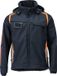 Mascot Accelerate Safe Softshell jas met capuchon 23002-246 - bleu marine foncé/orange fluo - XL