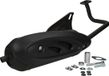 Tecnigas Pot d'échappement pour Scooter Baotian 50 BT49QT Silent Pro / 030750513 Noir