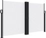 vidaXL Windscherm uittrekbaar 140x1200 cm wit