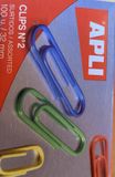 APLI Alpi Paperclips Gekleurd 100st