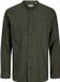 Jack & Jones Casual Hemd Comfort Fit Lange mouw Baumwolle Rosin M