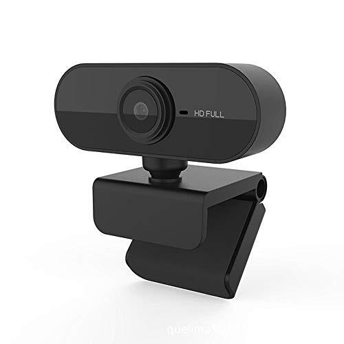 Ccylez HD 1080P webcam met microfoon, autofocus streaming webcamera, plug & play gamingcomputercamera, USB-webcam voor videogesprekken, opnames, conferenties, gaming, enz(Zwart)