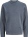 JACK & JONES Milano stitch knit crew neck regular fit pullover coton homme bleu