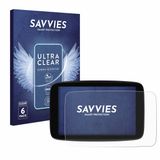 Savvies Screenprotector voor TomTom GO Superior 7" - Folie Beschermfolie transparant 6 Stuks