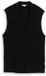 Tom Tailor - V-hals vest - Maat XS - deep black