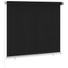 Maison Exclusive - Store extérieur, dimensions 165 (largeur) x 140 (hauteur) cm, couleur noire