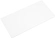 Saniclass Tops Topblad - 100x1.2x46cm - afgeronde hoeken - mat wit