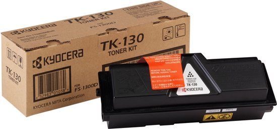 Kyocera TK-130 Zwart Tonercartridge - Origineel - 7200 pagina's