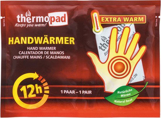 Thermopad Handwarmer - Doos met 10 Stuks