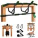Barre de traction pour cadre de porte - Sans perçage - Jusqu'à 200 kg - Poignées antidérapantes - Vert