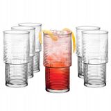 Glasmark KROSNO 1992 Glazen Set Drinkglazen Cocktailglazen 6 Stuks Vaatwasmachinebestendig Transparant 400 ml