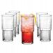 Glasmark KROSNO 1992 Glazen Set Drinkglazen Cocktailglazen 6 Stuks Vaatwasmachinebestendig Transparant 400 ml