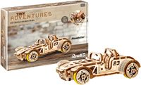 Revell 00615 - Tiny Adventures - Roadster - 1:32 Schaal Houten Model Kit - met Pull Back & Go Motor - Lengte 16,6cm