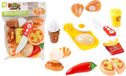 FLYPOP'S - Fast Food met snijplank en mes, 018946, meerkleurig