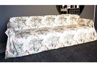 BIANCHERIAWEB Granfoulard, multifunctionele sprei, gemaakt in Italië, katoenen sprei voor tweepersoonsbed, kleur gobelin