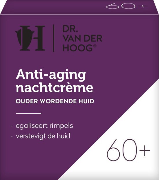 Dr. Van Der Hoog Anti-Aging 60+ Nachtcrème: