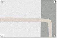 GreatGardenPosters Tuinposter Abstract Minimalisme - 60x40 cm - Buitenposter