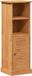 vidaXL Badkamerkast VIGO Bruin en Honingbruin 37 x 34 x 110 cm