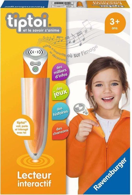 tiptoi® Le Lecteur Interactif - Frans - Ravensburger - Leersysteem - 4+ jaar