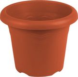 Hega Hogar Plantenbak - Terra cotta - kunststof - D26 x H21 cm