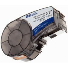 Brady M21-375-499 Printeretiketten Zwart, Wit