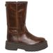 Steve Madden Leren Chunky Laarzen - Bruin