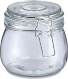 Zeller Voorraadpot Alfie - 500 ml - Glas - Beugelsluiting