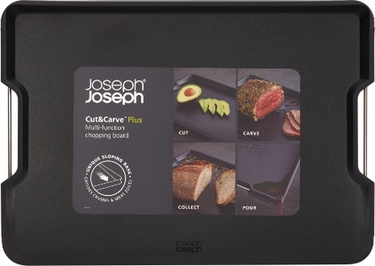 Joseph Joseph Cut&Carve Plus Large - Zwart