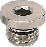 Metal Work Blindplug 1/4" a7